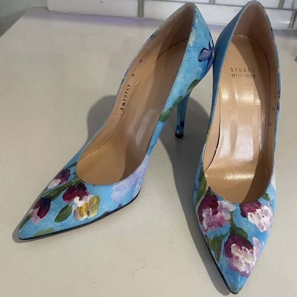 Stuart Weitzman Women's High-Heel Pump Shoes - Picture 2 of 10